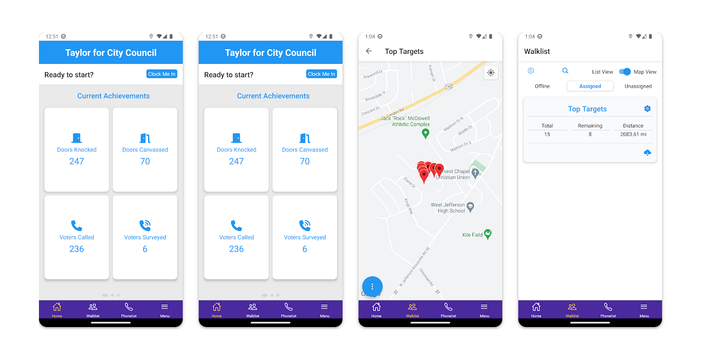 Pulsar mobile app interface